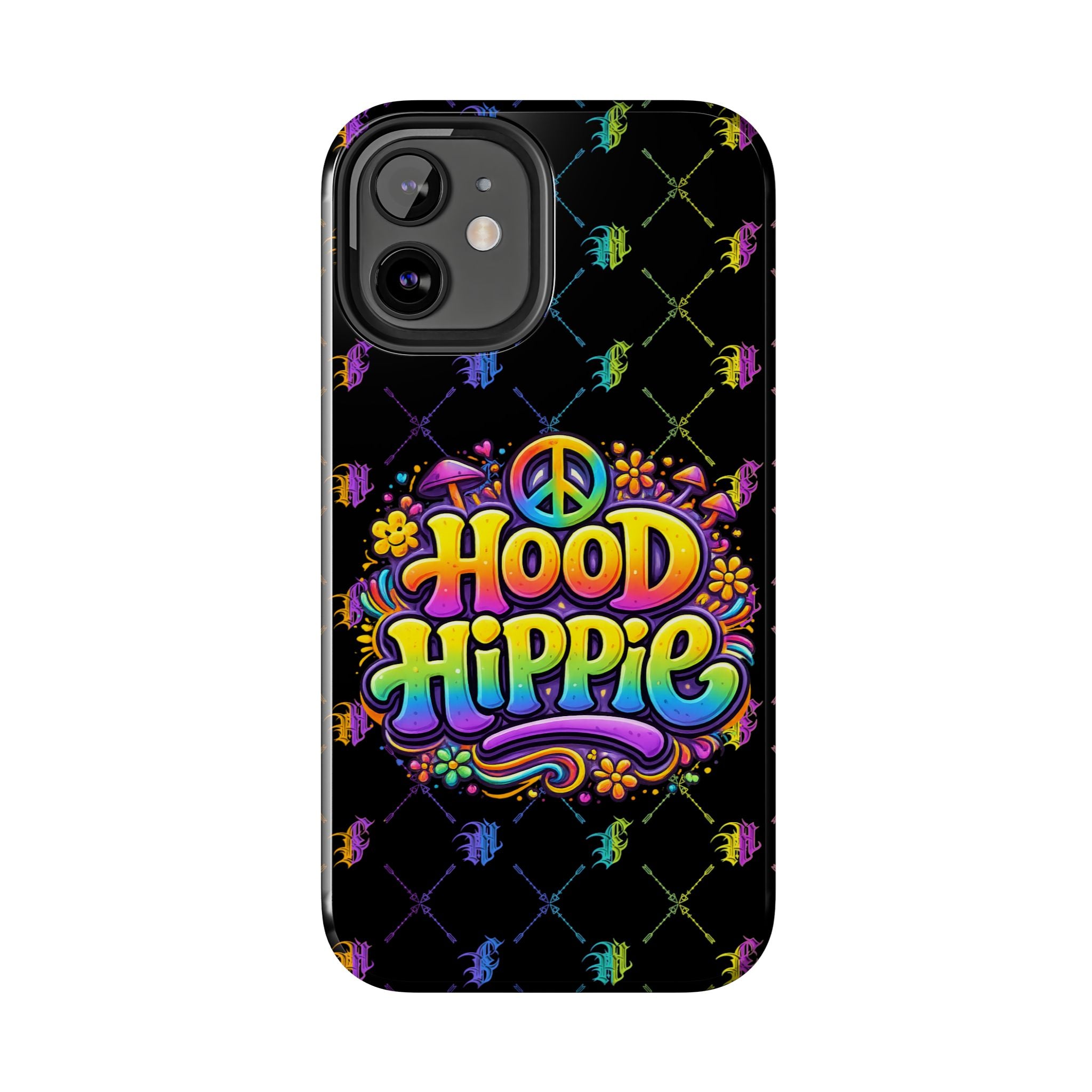 Bomb City Hood Hippie Tough Phone Case — Colorful Psychedelic Peace Design