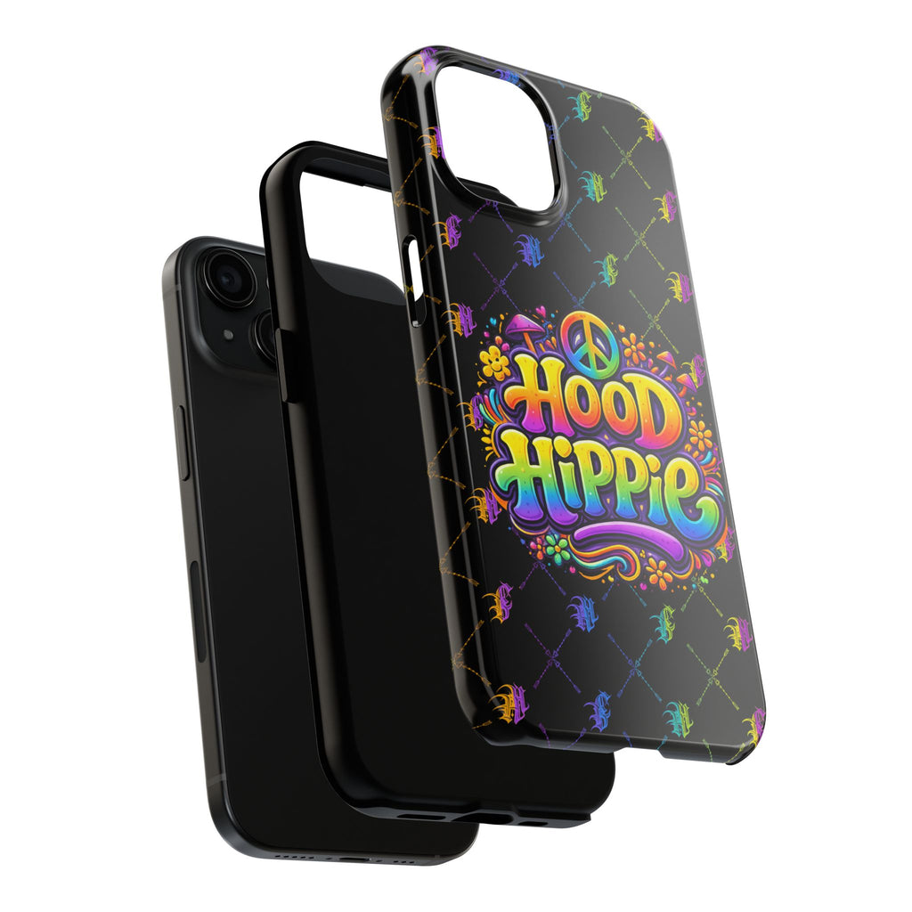 Bomb City Hood Hippie Tough Phone Case — Colorful Psychedelic Peace Design