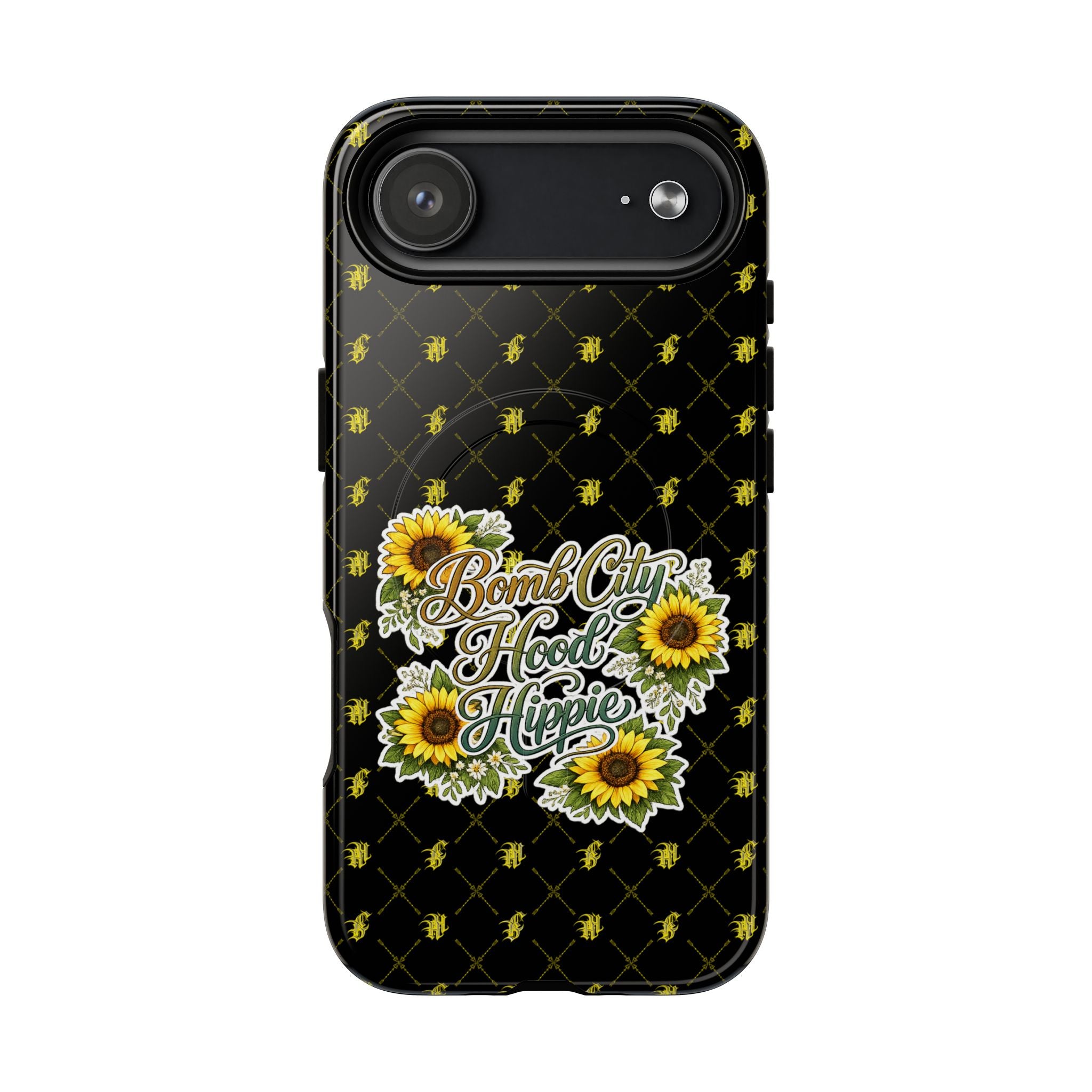 Sunflower 'Bomb City Hood Hippie' Tough Magnetic Phone Case