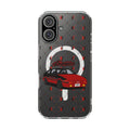 IPhone Case — BCHH Red Vintage Sports Car Magnetic Clear Impact-Resistant Case