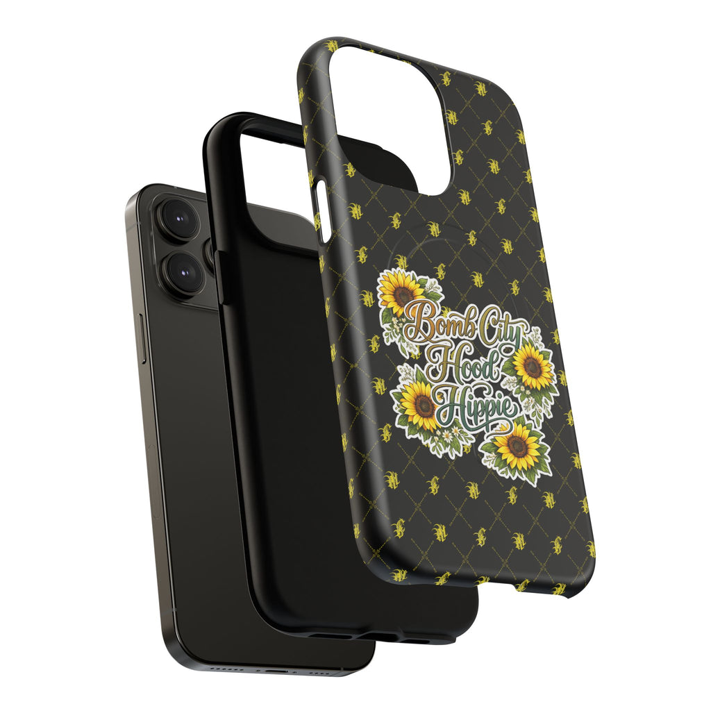 Sunflower 'Bomb City Hood Hippie' Tough Magnetic Phone Case