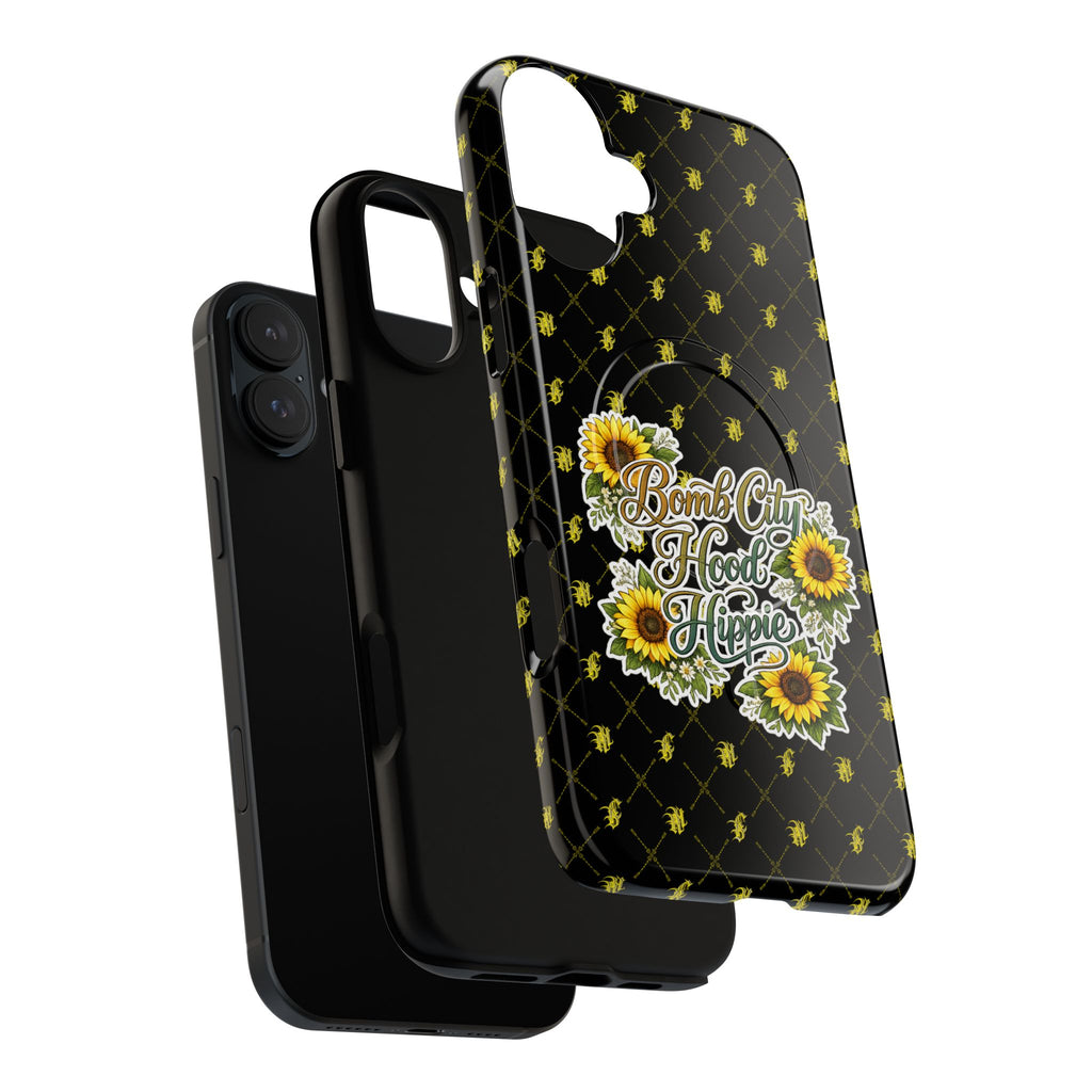 Sunflower 'Bomb City Hood Hippie' Tough Magnetic Phone Case