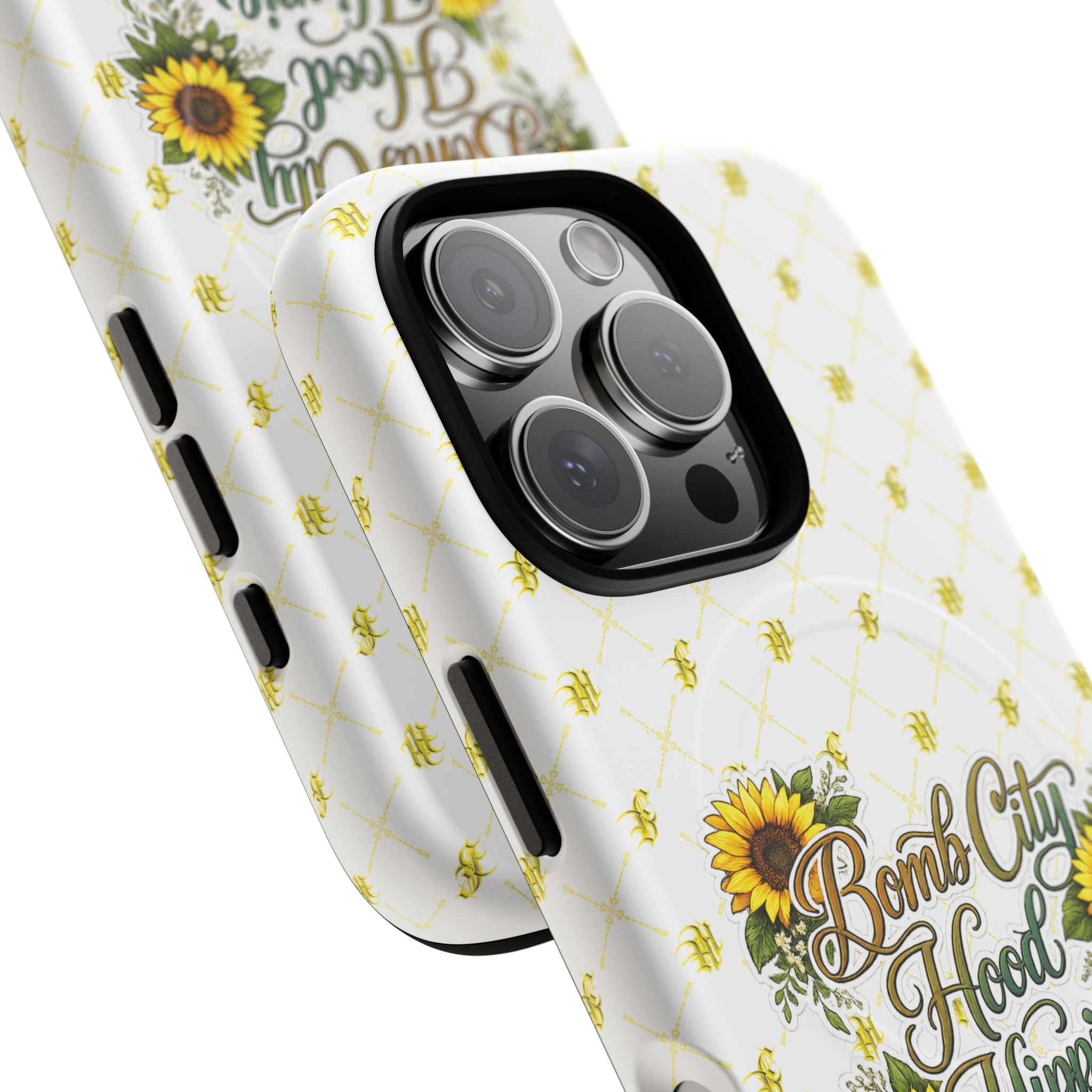 Sunflower 'Bomb City Hood Hippie' Tough Magnetic Phone Case