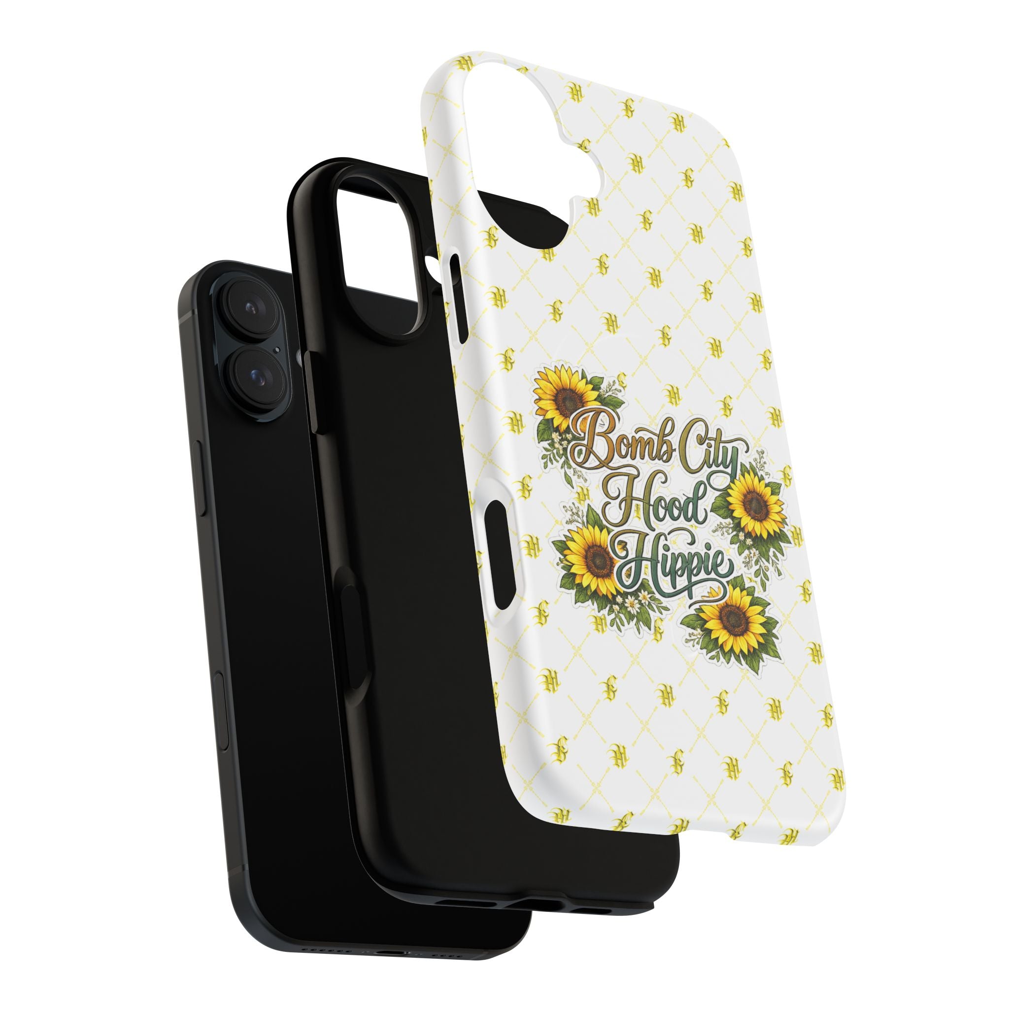 Sunflower 'Bomb City Hood Hippie' Tough Magnetic Phone Case