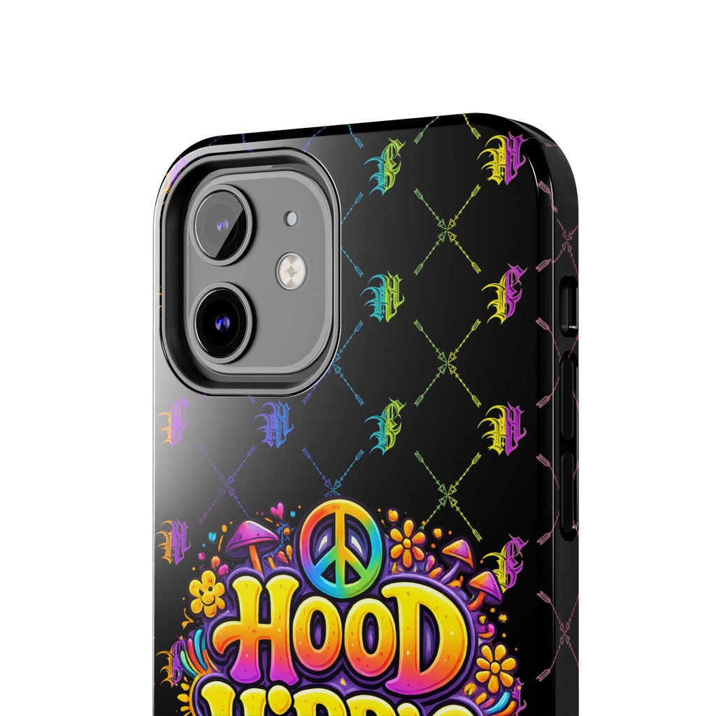 Bomb City Hood Hippie Tough Phone Case — Colorful Psychedelic Peace Design