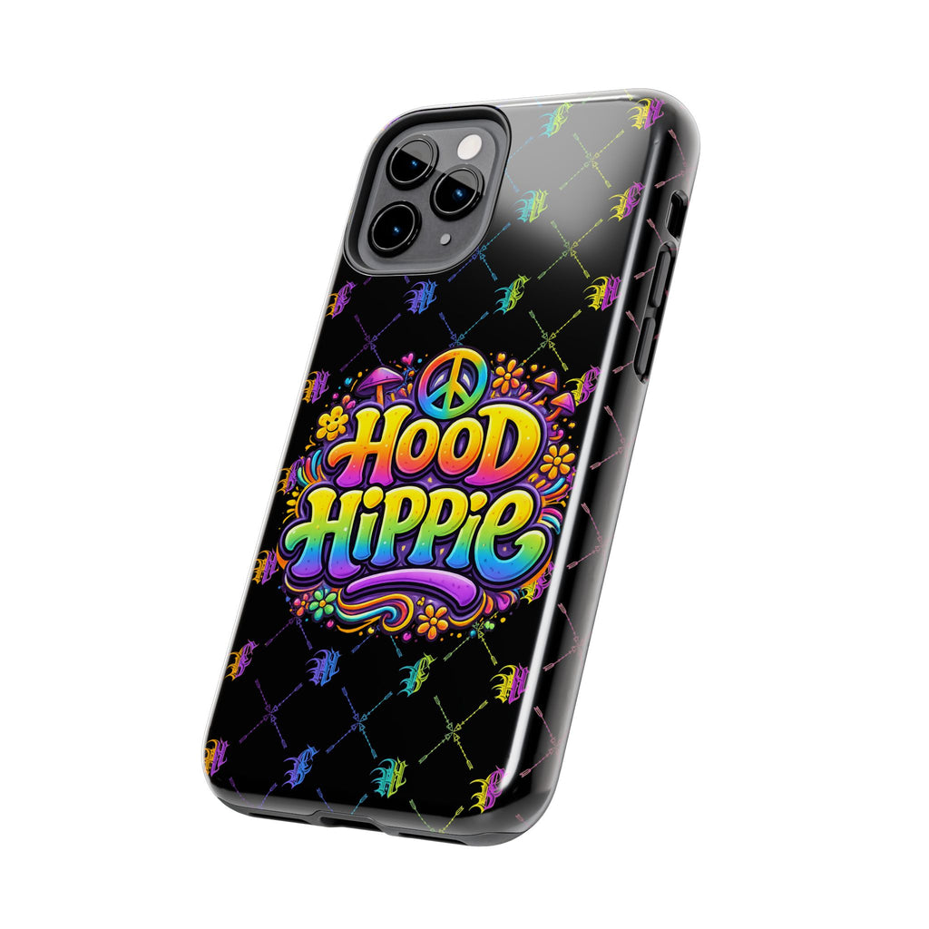 Bomb City Hood Hippie Tough Phone Case — Colorful Psychedelic Peace Design