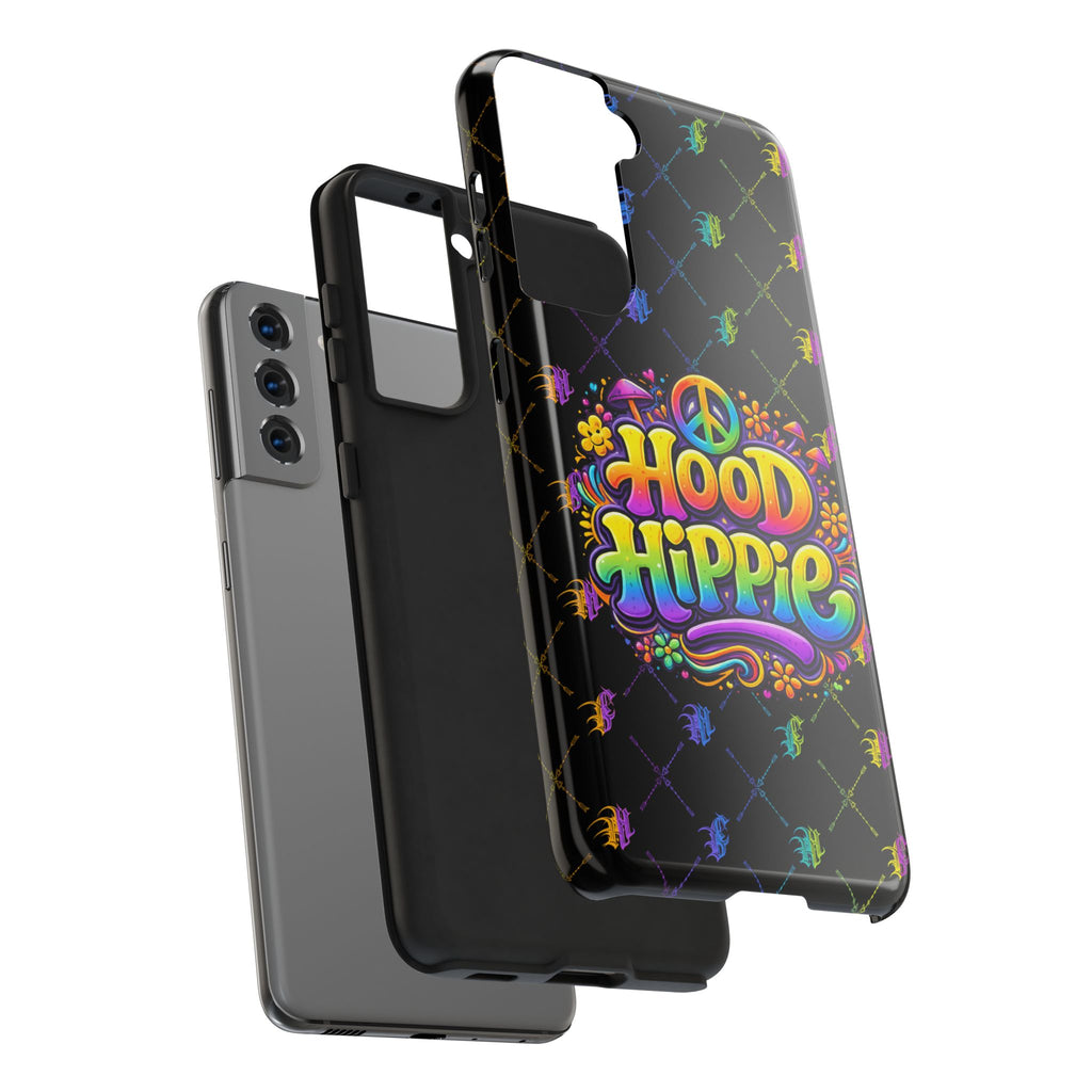 Bomb City Hood Hippie Tough Phone Case — Colorful Psychedelic Peace Design